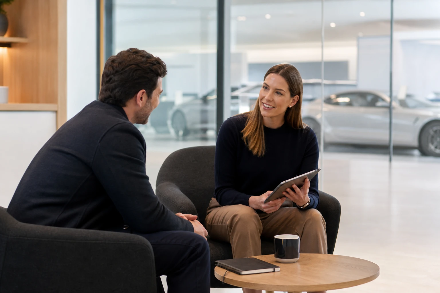 Natural dealership conversation